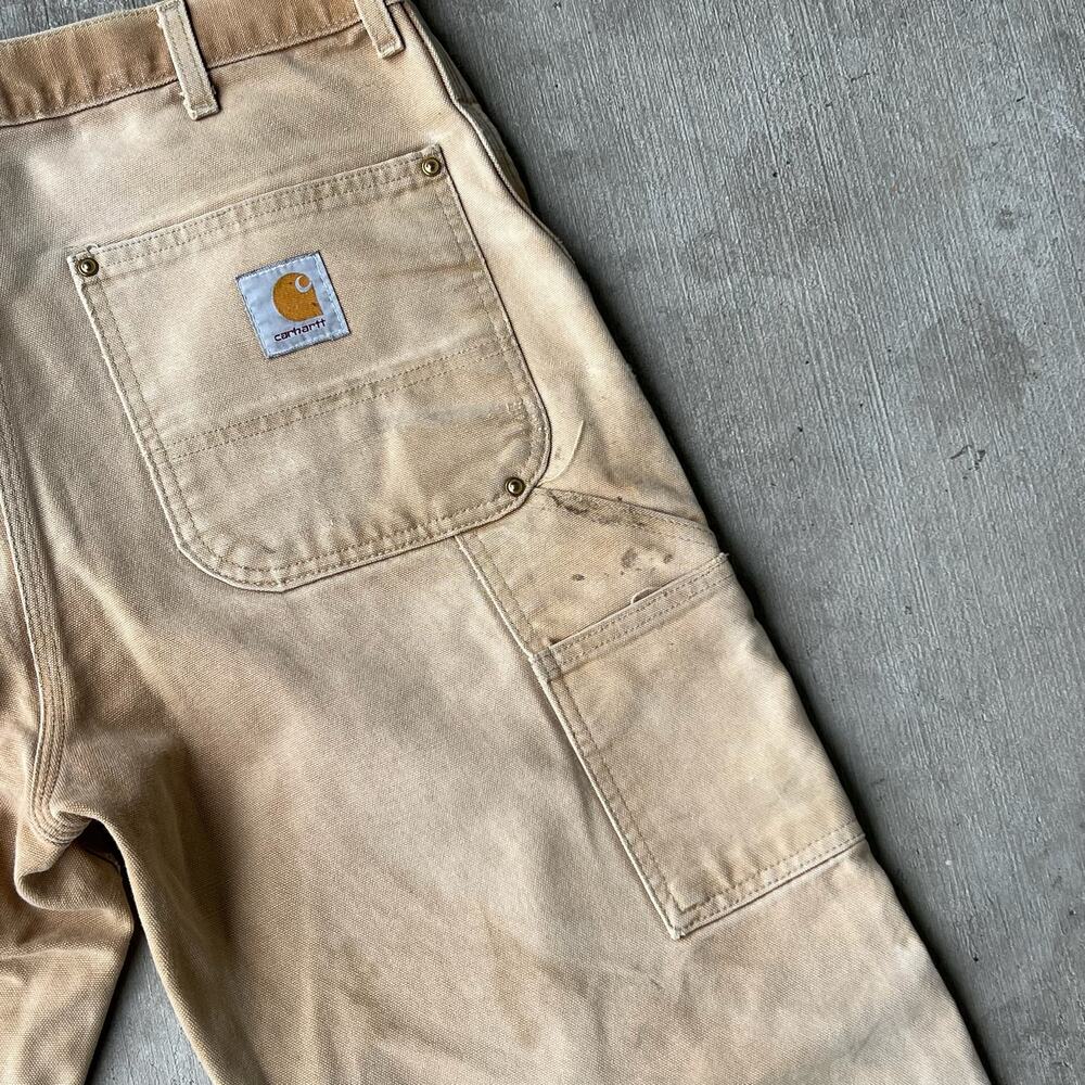 Carhartt brown double knee work wear carpenter pants - Picture 13 of 13